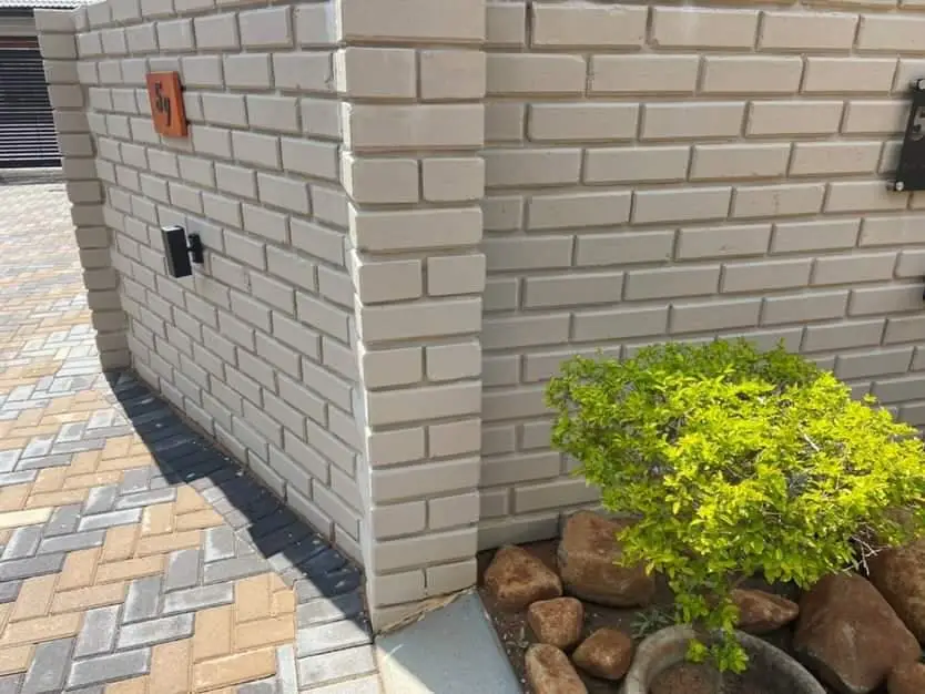 Pavecon building bricks displayed in a completed client project.